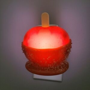 Used Yankee Candle Red Candy Apple Night Light and fragrance plug-in